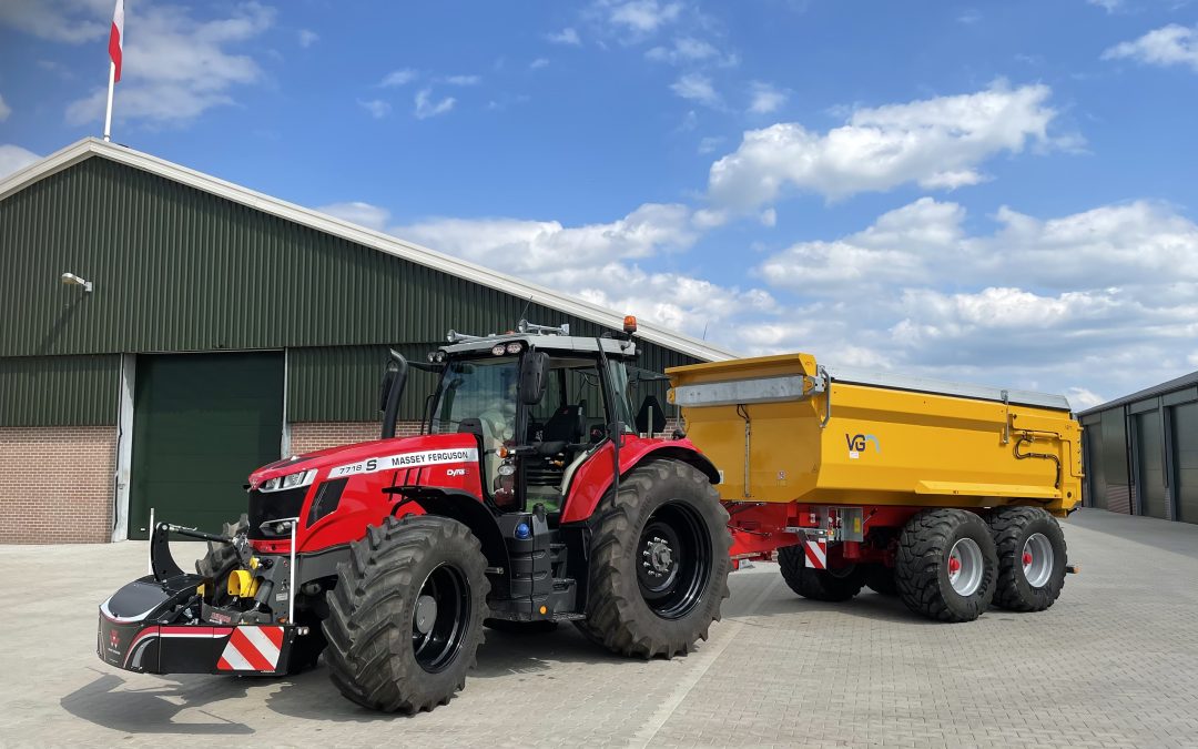 De mooiste trekker + dumper combinatie Tim Lamers