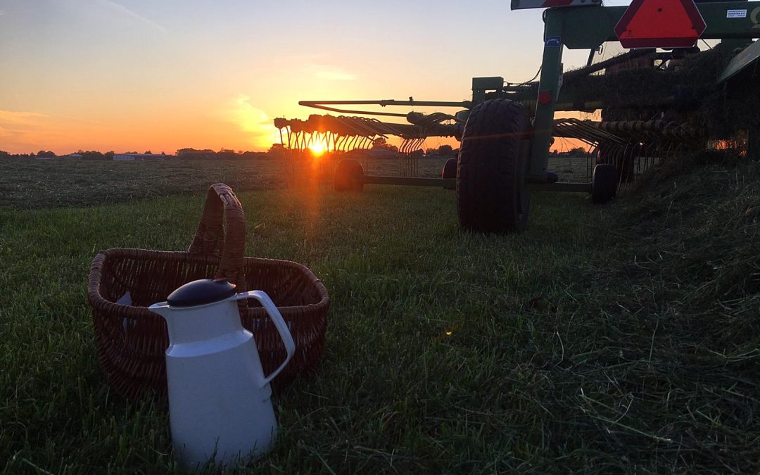 Koffie moment met ondergaande zon – Koen Wagenaar