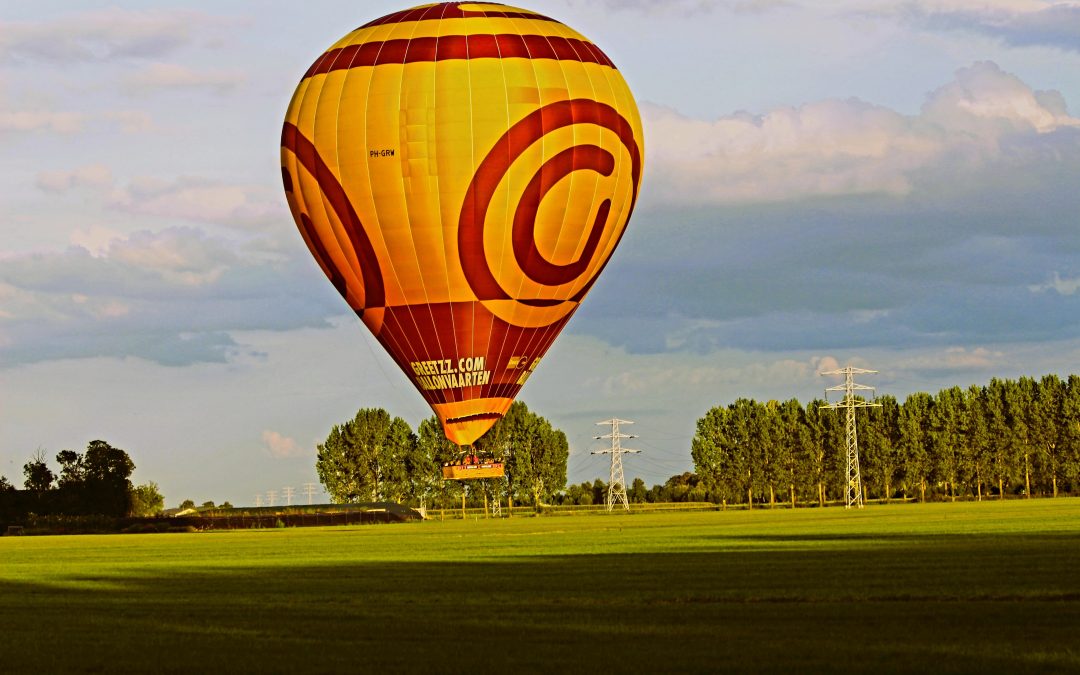 Ballonvaart landing op de platteland! – Nely Frankenhuyzen